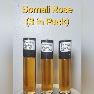 Somali Rose (W) Type - 1/3 Oz. Scented Body Oil (3pk)